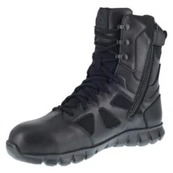 Men's Reebok 8" Sublite Cushion Tactical Composite Toe Side-Zip Waterproof Boots -Carhartts Clothing Store 2 650 reebok 8 sublite cushion tactical composite toe side zip waterproof black