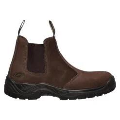 Men's Skechers Work Tapter Steel Toe Boots 12 Men's Skechers Work Tapter Steel Toe Boots -Carhartts Clothing Store 2 650 skechers work tapter steel toe boots brown