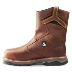 Men's Terra Patton Wellington IMG Aluminum Toe Waterproof Boots -Carhartts Clothing Store 2 650 terra patton wellington img aluminum toe waterproof boots brown