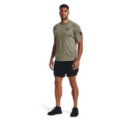 Men's Under Armour Freedom Tech T-Shirt -Carhartts Clothing Store 2 650 under armour freedom tech t shirt green