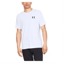 Men's Under Armour Sportstyle Left Chest T-Shirt -Carhartts Clothing Store 2 650 under armour sportstyle left chest t shirt white black