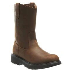 Men's Wolverine 10" Wellington Boots -Carhartts Clothing Store 2 650 wolverine 10 wellington brown