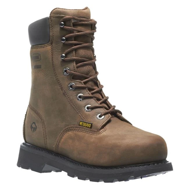 Men's Wolverine 8" McKay Steel Toe Waterproof Boots 3 Men's Wolverine 8" McKay Steel Toe Waterproof Boots - Image 3