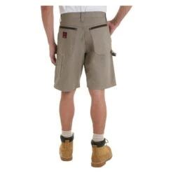 Men's Wrangler Riggs 10.5" Relaxed Fit Ripstop Carpenter Shorts 8 Men's Wrangler Riggs 10.5" Relaxed Fit Ripstop Carpenter Shorts -Carhartts Clothing Store 2 650 wrangler riggs 10 5 relaxed fit ripstop carpenter shorts dark khaki