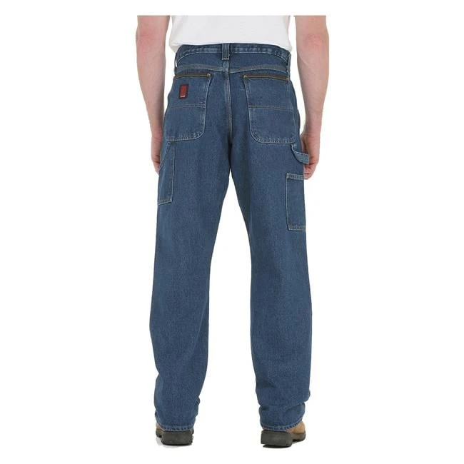 Men's Wrangler Riggs Relaxed Fit Denim Utility Jeans 3 Men's Wrangler Riggs Relaxed Fit Denim Utility Jeans - Image 3