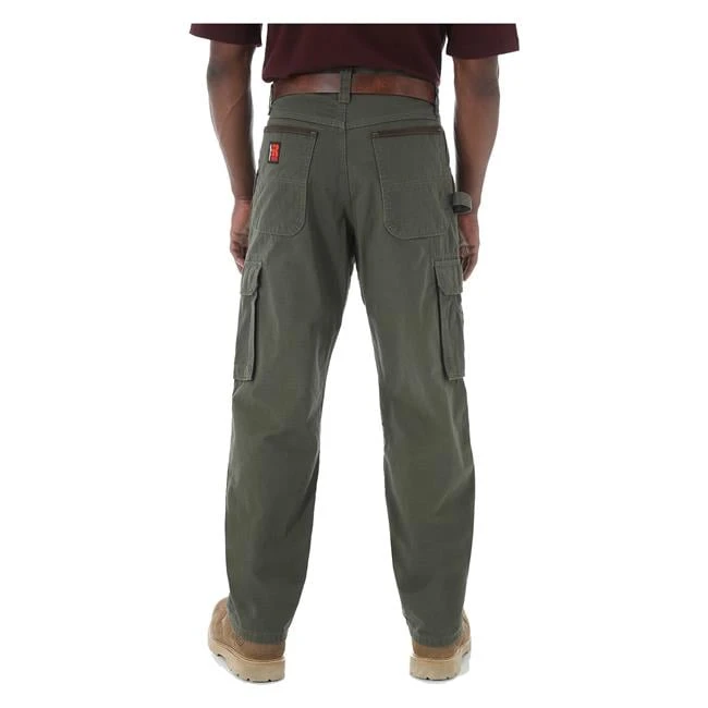 Men's Wrangler Riggs Relaxed Fit Ripstop Ranger Pants 3 Men's Wrangler Riggs Relaxed Fit Ripstop Ranger Pants - Image 3
