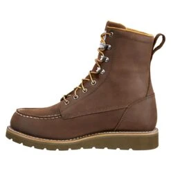 Men's Carhartt 8" Moc Wedge Waterproof Boots -Carhartts Clothing Store 3 1001 carhartt 8 moc wedge waterproof boots dark brown