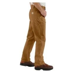 Men's Carhartt Loose Fit Firm Duck Double-Front Utility Work Pants -Carhartts Clothing Store 3 1001 carhartt loose fit firm duck double front utility work pants carhartt brown