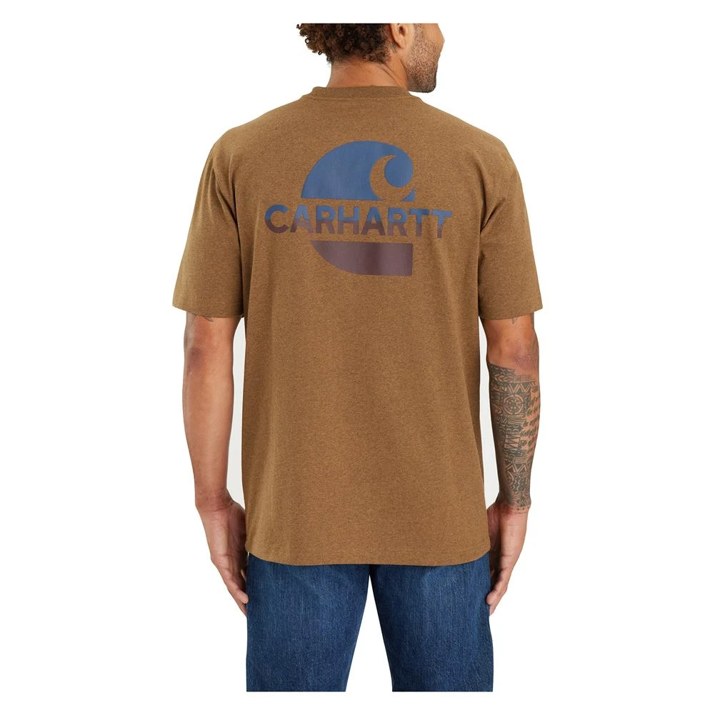 Men's Carhartt Loose Fit Heavyweight Pocket C Graphic T-Shirt 4 Men's Carhartt Loose Fit Heavyweight Pocket C Graphic T-Shirt - Image 4