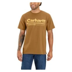 Men's Carhartt Relaxed Fit Heavyweight Outdoors Graphic T-Shirt -Carhartts Clothing Store 3 1001 carhartt relaxed fit heavyweight outdoors graphic t shirt carhartt brown