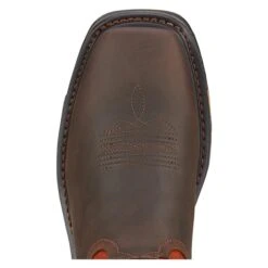 Men's Ariat 11" Workhog Wide Square Toe Boots -Carhartts Clothing Store 3 650 ariat 11 workhog wide square toe dark earth brick