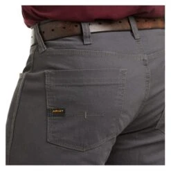 Men's Ariat Rebar M4 Relaxed DuraStretch Made Tough Stackable Straight Leg Pants -Carhartts Clothing Store 3 650 ariat rebar m4 relaxed durastretch made tough stackable straight leg pants rebar gray