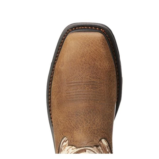 Men's Ariat WorkHog Patriot Steel Toe Boots 4 Men's Ariat WorkHog Patriot Steel Toe Boots - Image 4