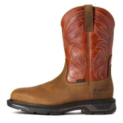 Men's Ariat Workhog XT Cottonwood Carbon Toe Boots -Carhartts Clothing Store 3 650 ariat workhog xt cottonwood carbon toe boots dark earth brick