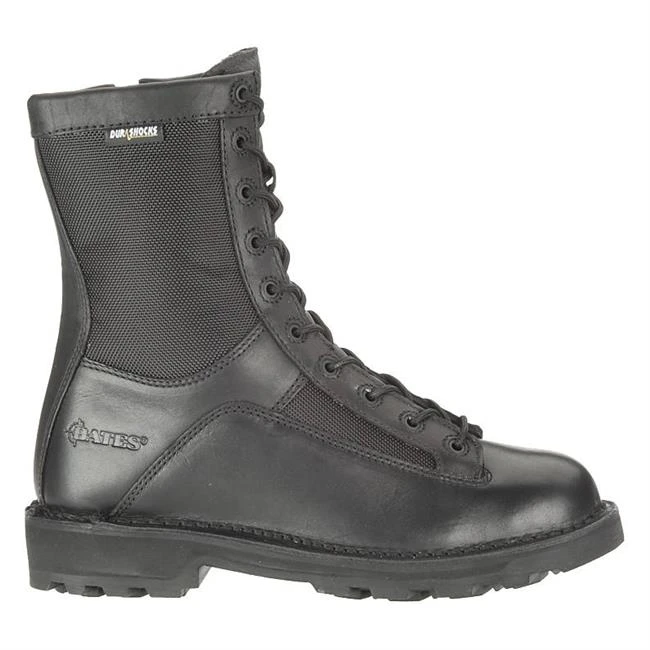 Men's Bates 8" Durashocks Lace-to-Toe Side-Zip Boots 4 Men's Bates 8" Durashocks Lace-to-Toe Side-Zip Boots - Image 4