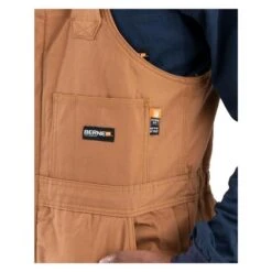Men's Berne Workwear FR Deluxe Bib Overalls 14 Men's Berne Workwear FR Deluxe Bib Overalls -Carhartts Clothing Store 3 650 berne workwear fr deluxe bib overalls brown duck
