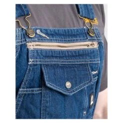 Men's Berne Workwear Original Unlined Washed Denim Bib Overalls -Carhartts Clothing Store 3 650 berne workwear original unlined washed denim bib overalls stone wash dark
