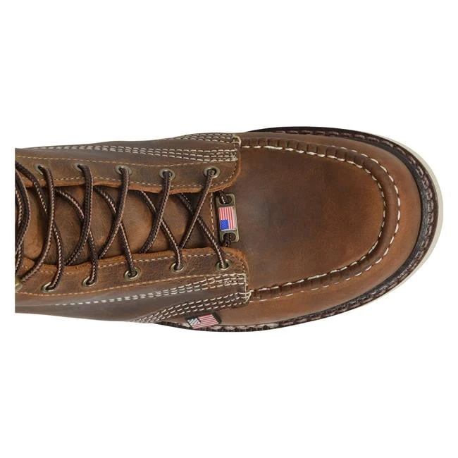 Men's Carolina 8" Domestic Moc Toe Wedge Boots 4 Men's Carolina 8" Domestic Moc Toe Wedge Boots - Image 4