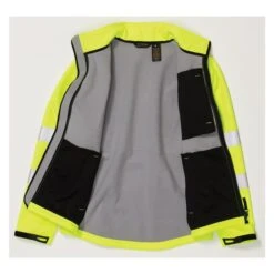 Men's CAT Hi-Vis Soft Shell Jacket -Carhartts Clothing Store 3 650 cat hi vis soft shell jacket hi vis yellow