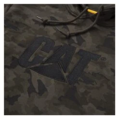 Men's CAT Trademark Hoodie -Carhartts Clothing Store 3 650 cat trademark hoodie night camo
