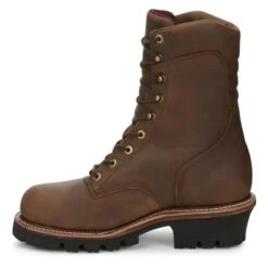 Men's Chippewa Boots 9" SUPER DNA 400G Steel Toe Waterproof -Carhartts Clothing Store 3 650 chippewa boots 9 super dna 400g steel toe waterproof tan