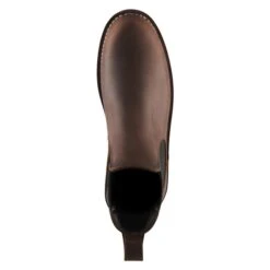 Men's Danner 6" Bull Run Chelsea Wedge Steel Toe Boots -Carhartts Clothing Store 3 650 danner 6 bull run chelsea wedge steel toe boots brown