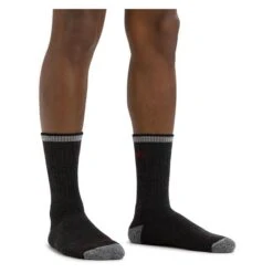 Men's Darn Tough Hiker Micro Crew Midweight Hiking Socks -Carhartts Clothing Store 3 650 darn tough hiker micro crew midweight hiking socks black