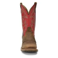 Men's Double H Roger Boots -Carhartts Clothing Store 3 650 double h roger brown red