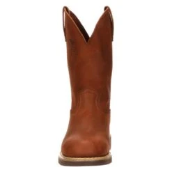 Men's Georgia 11" Mini-Lug Pull-On Boots -Carhartts Clothing Store 3 650 georgia 11 mini lug pull on prarie chestnut