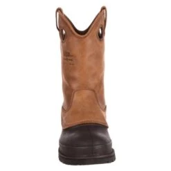 Men's Georgia 12" Mud Dog Comfort Core Pull-On Boots -Carhartts Clothing Store 3 650 georgia 12 mud dog comfort core pull on mississippi brown