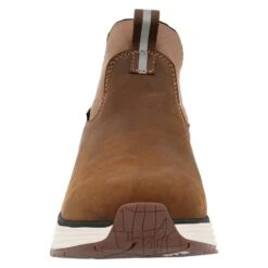 Men's Georgia 6" DuraBlend Sport Chelsea Waterproof Boots -Carhartts Clothing Store 3 650 georgia 6 durablend sport chelsea waterproof boots brown