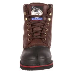 Men's Georgia 6" Mud Dog Steel Toe Waterproof Boots -Carhartts Clothing Store 3 650 georgia 6 mud dog steel toe waterproof topsoil brown