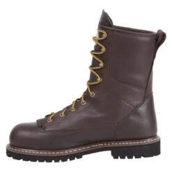 Men's Georgia 8" Low-Heel Logger Steel Toe EH Waterproof Boots 9 Men's Georgia 8" Low-Heel Logger Steel Toe EH Waterproof Boots -Carhartts Clothing Store 3 650 georgia 8 low heel logger steel toe eh waterproof chocolate