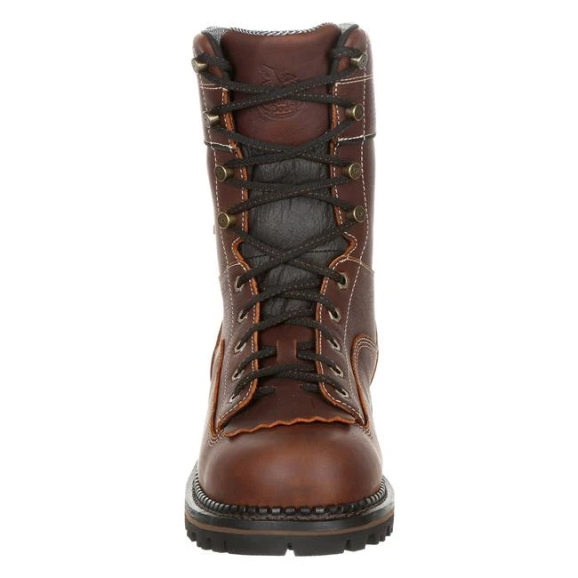 Men's Georgia AMP LT Logger Low Heel Waterproof Boots 4 Men's Georgia AMP LT Logger Low Heel Waterproof Boots - Image 4