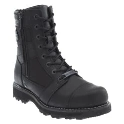 Men's Harley Davidson Footwear Boxbury Side-Zip Boots -Carhartts Clothing Store 3 650 harley davidson footwear boxbury side zip black