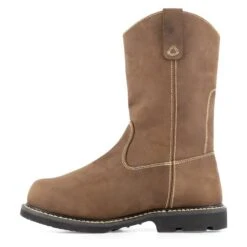 Men's Iron Age 11" Groundbreaker Pull-On Internal Met Guard Boots 8 Men's Iron Age 11" Groundbreaker Pull-On Internal Met Guard Boots -Carhartts Clothing Store 3 650 iron age 11 groundbreaker pull on internal met guard boots brown