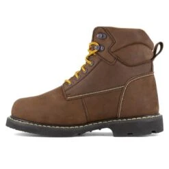 Men's Iron Age 6" Groundbreaker Work Boot With CushGuard Internal Met Guard Boots -Carhartts Clothing Store 3 650 iron age 6 groundbreaker work boot with cushguard internal met guard boots brown