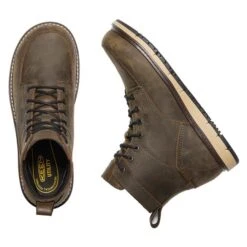 Men's Keen Utility 6" San Jose Aluminum Toe Waterproof Boots -Carhartts Clothing Store 3 650 keen utility 6 san jose aluminum toe waterproof cascade brown black