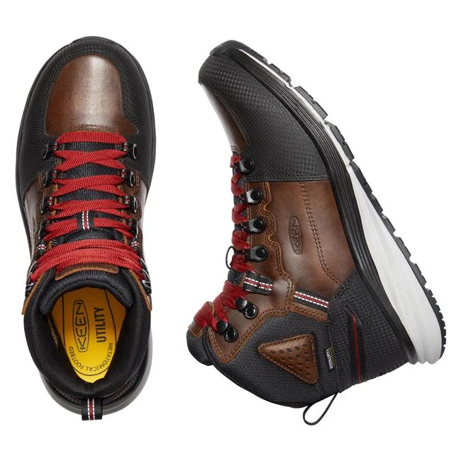 Men's Keen Utility Red Hook Mid Waterproof Boots 4 Men's Keen Utility Red Hook Mid Waterproof Boots - Image 4