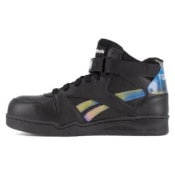 Women's Reebok BB4500 High Top Work Sneaker Composite Toe -Carhartts Clothing Store 3 650 reebok bb4500 high top work sneaker composite toe black holographic spectrum
