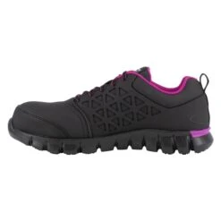Women's Reebok Sublite Cushion Work Composite Toe Boots -Carhartts Clothing Store 3 650 reebok sublite cushion work composite toe boots black pink
