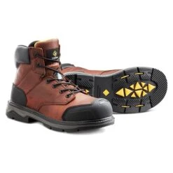 Men's Terra 6" Patton Composite Toe Waterproof Boots -Carhartts Clothing Store 3 650 terra 6 patton composite toe waterproof boots brown