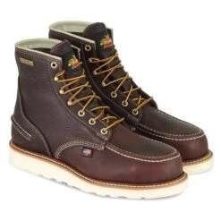 Men's Thorogood 6" 1957 Moc Toe Waterproof Boots -Carhartts Clothing Store 3 650 thorogood 6 1957 moc toe waterproof briar pitstop