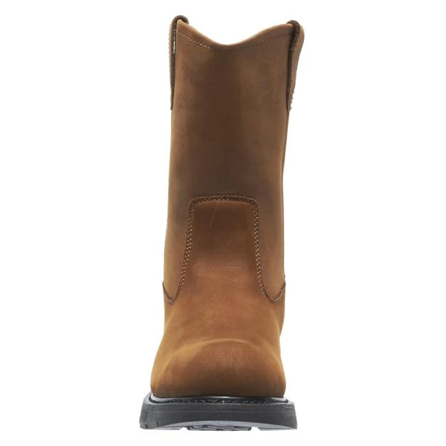 Men's Wolverine 10" Leather Wellington Steel Toe Boots 4 Men's Wolverine 10" Leather Wellington Steel Toe Boots - Image 4