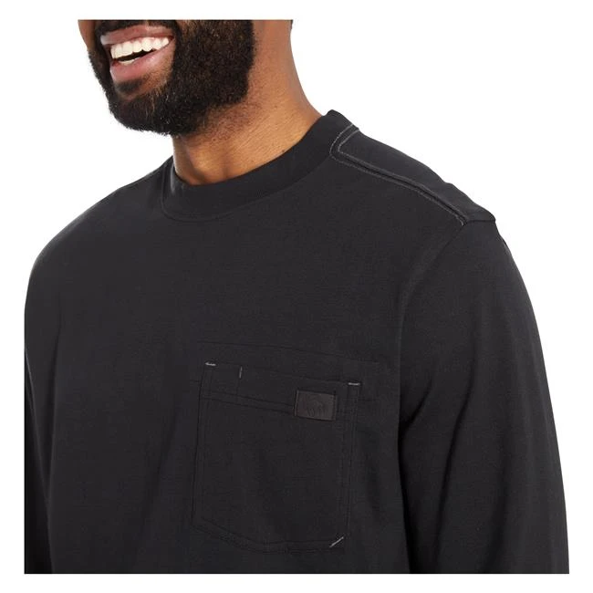 Men's Wolverine Guardian Cotton Long Sleeve Pocket T-Shirt 8 Men's Wolverine Guardian Cotton Long Sleeve Pocket T-Shirt - Image 8