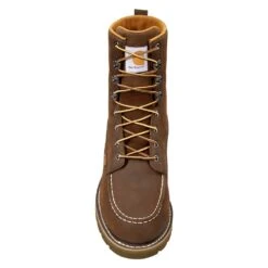 Men's Carhartt 8" Moc Wedge Waterproof Boots -Carhartts Clothing Store 4 1001 carhartt 8 moc wedge waterproof boots dark brown