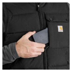 Men's Carhartt Loose Fit Insulated Vest -Carhartts Clothing Store 4 1001 carhartt loose fit insulated vest black