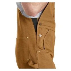 Men's Carhartt R01 Duck Bib Overalls -Carhartts Clothing Store 4 1001 carhartt r01 duck bib overalls carhartt brown