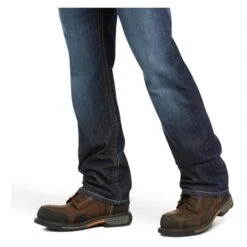 Men's Ariat FR M4 Relaxed Stretch DuraLight Basic Boot Cut Jeans -Carhartts Clothing Store 4 650 ariat fr m4 relaxed stretch duralight basic boot cut jeans lassen