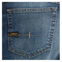 Men's Ariat Rebar M3 Loose DuraStretch Basic Stackable Straight Leg Jeans -Carhartts Clothing Store 4 650 ariat rebar m3 loose durastretch basic stackable straight leg jeans sierra